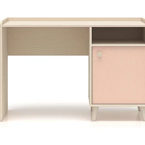 Alycia Beige en Roze 1-deurs bureau Alycia Beige en Roze 1-deurs bureau