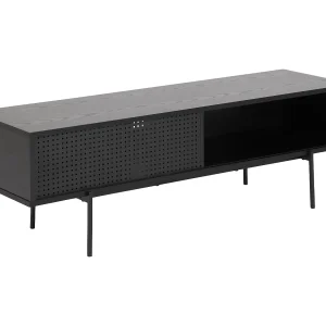 Andy TV-meubel met 1 schuifdeur zwart. Andy TV-meubel met 1 schuifdeur zwart.