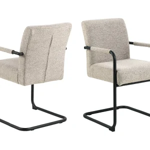 Asur eetkamerstoel met armleuningen beige. Asur eetkamerstoel met armleuningen beige.
