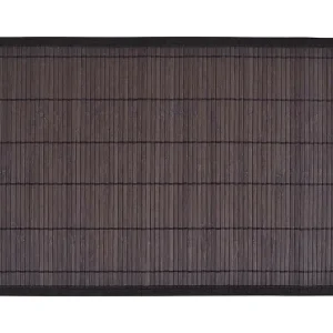 6 Handgemaakte Bamboe Placemats, Donkerbruin, 30×45 cm, Antislip 6 Handgemaakte Bamboe Placemats, Donkerbruin, 30×45 cm, Antislip