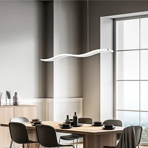 48W LED-hanglamp, metalen frame en transparante acryl diffuser, instelbare kleurtemperatuur, dimbaar – Perenz 48W LED-hanglamp, metalen frame en transparante acryl diffuser, instelbare kleurtemperatuur, dimbaar – Perenz