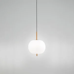 18W LED-hanglamp, geborsteld goudkleurige afwerking en witte glazen diffuser, diameter 30 cm, warm licht 3000K, modern design – Perenz 18W LED-hanglamp, geborsteld goudkleurige afwerking en witte glazen diffuser, diameter 30 cm, warm licht 3000K, modern design – Perenz