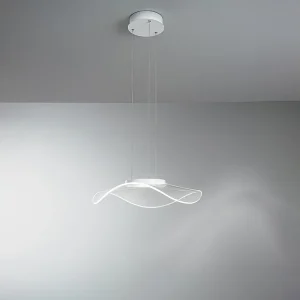 30W LED-hanglamp in transparant acryl, modern design, diameter 50 cm, 2046lm, warm licht 3000K, in hoogte verstelbaar tot 150 cm – Perenz 30W LED-hanglamp in transparant acryl, modern design, diameter 50 cm, 2046lm, warm licht 3000K, in hoogte verstelbaar tot 150 cm – Perenz