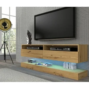 2-deurs TV-wand 160 cm Vega Wood 2-deurs TV-wand 160 cm Vega Wood