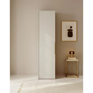 1-deurskast met roede en lades – 50 cm – greige – FRAME 1-deurskast met roede en lades – 50 cm – greige – FRAME