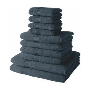 4 Badhanddoeken 30 x 50 + 4 Badhanddoeken 50 x 90 + 2 Badlakens 70 x 130 4 Badhanddoeken 30 x 50 + 4 Badhanddoeken 50 x 90 + 2 Badlakens 70 x 130