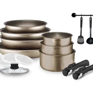 15-delige kookset – aluminium