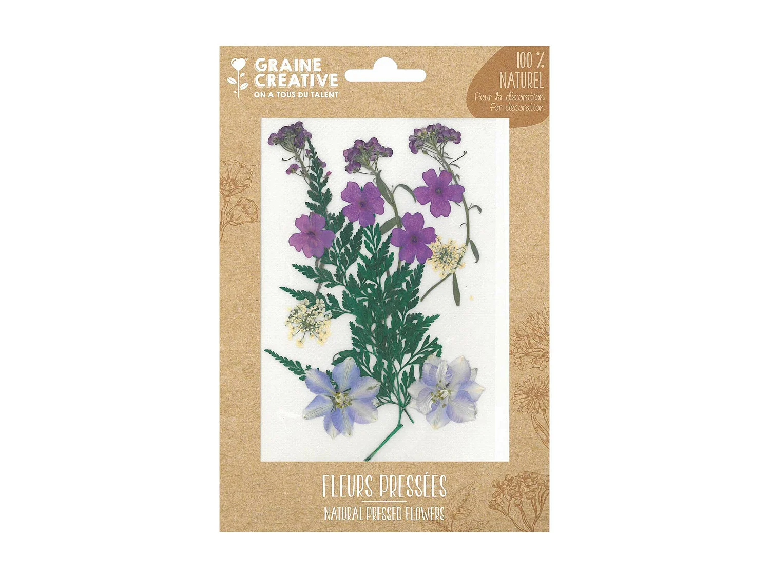13 Geperste bloemen - Paarse weide
