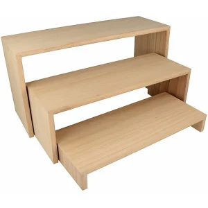 3 houten trapplanken 18 x 35 cm 3 houten trapplanken 18 x 35 cm