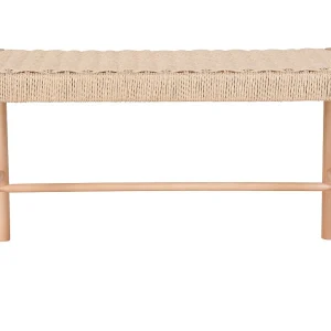 Beukenhouten bank in houtkleur 35 x 80 x 45 cm Beukenhouten bank in houtkleur 35 x 80 x 45 cm