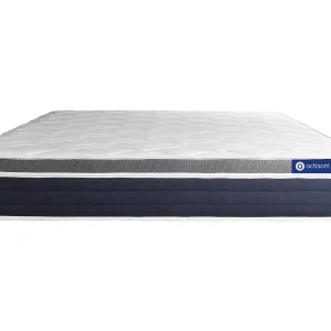 Actimemo confort matras 130x210cm , Matrasdikte : 26 cm , Traagschuim , Vrij stevig, 7 comfortzones