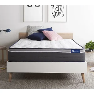 Actilatex plus matras 130x190cm , Matrasdikte : 26 cm , Latex en traagschuim , Zeer stevig, 7 comfortzones