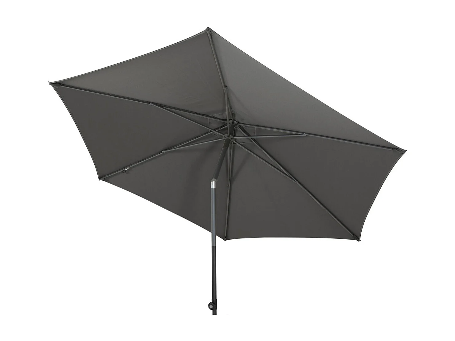 4 Seasons Outdoor Parasol Oasis Ø250 cm - donker grijs