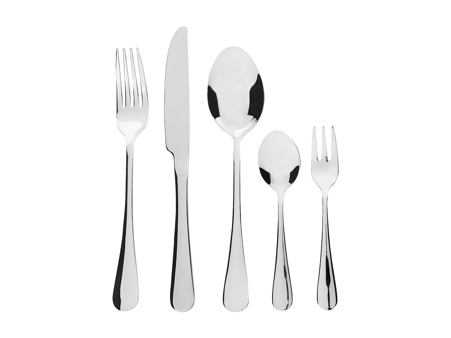 30-delige bestekset FUSILLI Zilver