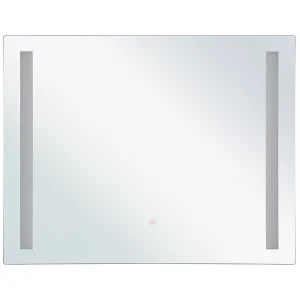 Badkamerspiegel met LED 70 x 60 cm LIRAC Badkamerspiegel met LED 70 x 60 cm LIRAC