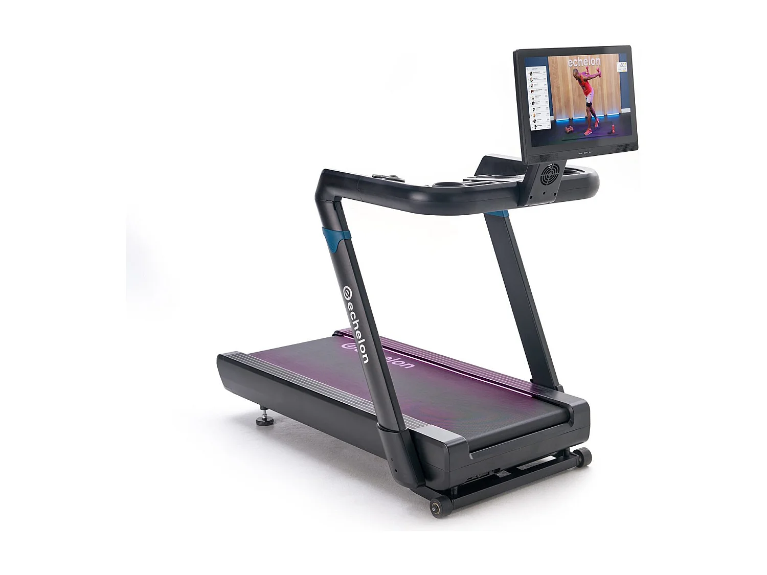 Aangesloten opvouwbare loopband - Model STRIDE 8S-22 - ECHELON - Thuis/Appartement - 22-inch HD-draaibaar scherm