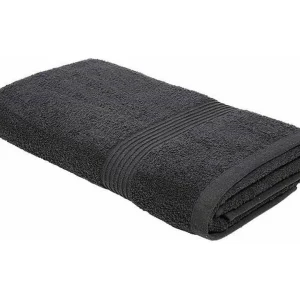 Badhanddoek 70 x 130 cm 100% katoen antracietkleur Badhanddoek 70 x 130 cm 100% katoen antracietkleur