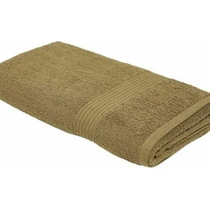 Badhanddoek 70 x 130 cm 100% katoen bronskleur Badhanddoek 70 x 130 cm 100% katoen bronskleur
