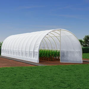 Vervangzeil voor tunnelkas met deur 36 m² – L300 x B1200 x H200 cm – ALOCASIA Vervangzeil voor tunnelkas met deur 36 m² – L300 x B1200 x H200 cm – ALOCASIA