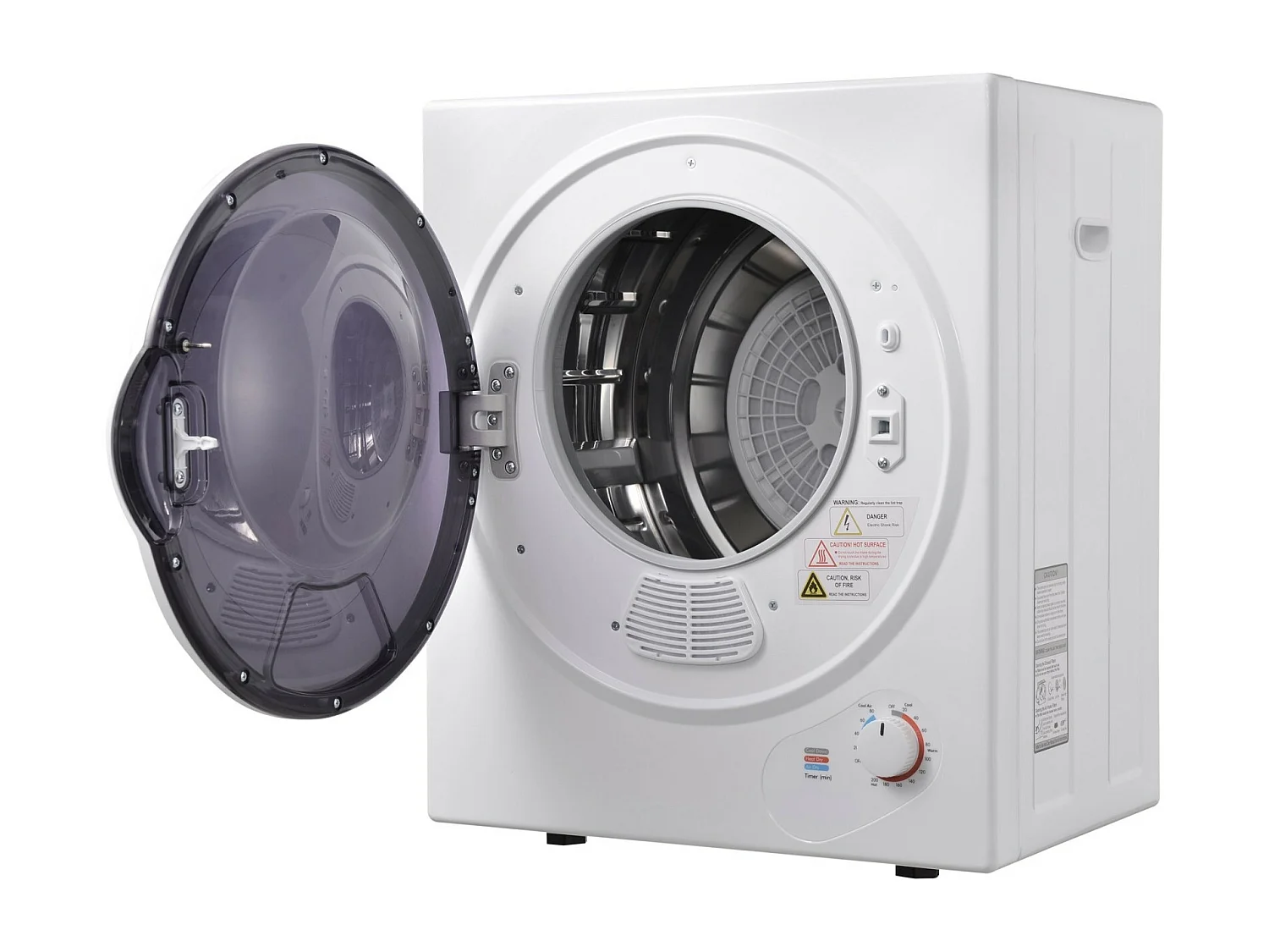 2,5 kg Porthole Dryer - PTC keramische verwarming - met oververhitting bescherming - Max 65 ° C - Hangend aan de muur