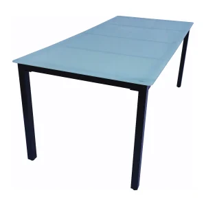Alu Glazen Tuintafel Balkontafel 189×90 Alu Glazen Tuintafel Balkontafel 189×90