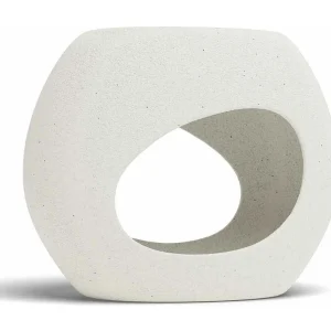 Abstracte keramische brander met steeneffect