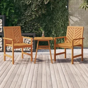 3-delige Loungeset massief acaciahout 3-delige Loungeset massief acaciahout