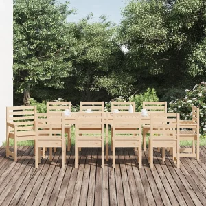 11-delige Tuinset massief grenenhout
