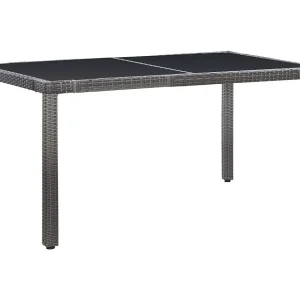 7-delige Tuinset poly rattan grijs 7-delige Tuinset poly rattan grijs