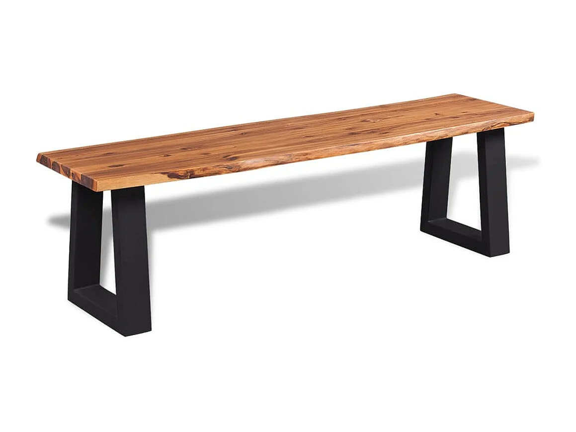 Bankje 160 cm massief acaciahout