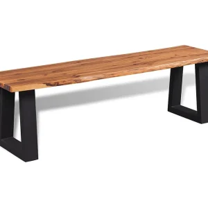 Bankje 145 cm massief acaciahout Bankje 145 cm massief acaciahout