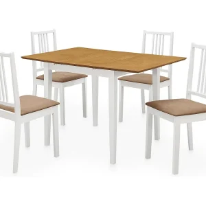 5-delige Eethoek MDF wit 5-delige Eethoek MDF wit