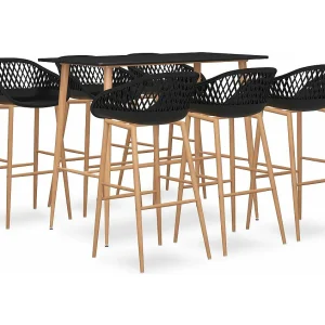 7-delige Barset zwart 7-delige Barset zwart