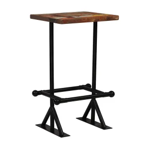 3-delige Barset massief gerecycled hout meerkleurig 3-delige Barset massief gerecycled hout meerkleurig