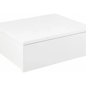 Avise nachtkastje wandmontage 1 lade wit.