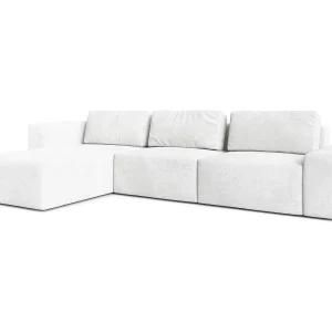 AX LIVING XXL hoekbank Arkleton L-vorm 360 cm wit L