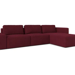 AX LIVING XXL hoekbank Arkleton L-vorm 360 cm bordeaux R AX LIVING XXL hoekbank Arkleton L-vorm 360 cm bordeaux R