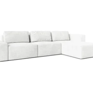 AX LIVING XXL hoekbank Arkleton L-vorm 360 cm wit R