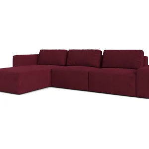 AX LIVING XXL hoekbank Arkleton L-vorm 360 cm bordeaux L AX LIVING XXL hoekbank Arkleton L-vorm 360 cm bordeaux L