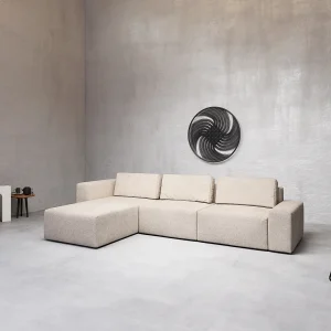 AX LIVING XXL hoekbank Arkleton L-vorm 360 cm beige L