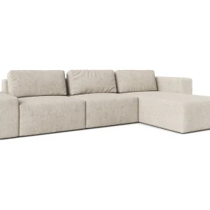AX LIVING XXL hoekbank Arkleton L-vorm 360 cm beige R