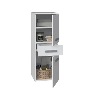 Badkamermeubel, Mat Wit, 85 x 30 x 30 cm Badkamermeubel, Mat Wit, 85 x 30 x 30 cm