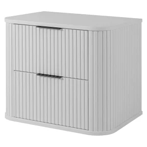 Badkamerkast, Mat wit, zwarte handgreep, 41,5 x 60 x 51,7 cm Badkamerkast, Mat wit, zwarte handgreep, 41,5 x 60 x 51,7 cm