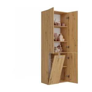 Badkamermeubel, 174 x 30 x 60 cm, Artisan Oak