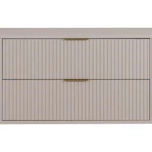 Badkamerkast, Kasjmier, gouden handgreep, 41,5 x 100 x 51,7 cm Badkamerkast, Kasjmier, gouden handgreep, 41,5 x 100 x 51,7 cm