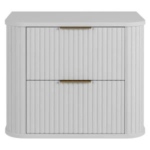 Badkamerkast, Mat wit, zwarte handgreep, 41,5 x 60 x 51,7 cm Badkamerkast, Mat wit, zwarte handgreep, 41,5 x 60 x 51,7 cm