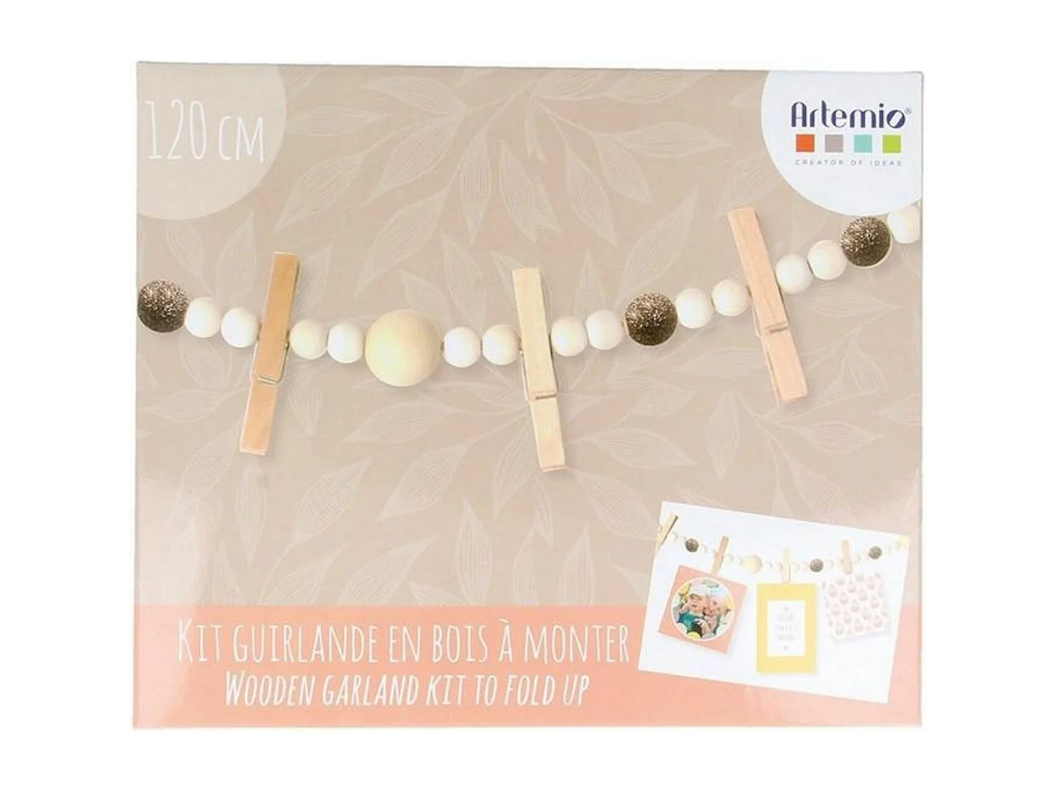 3 DIY kerstdecoratiedozen - Houten souvenirslinger