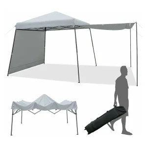 3 x 6 m pop-up paviljoen met zijwanden en luifels, vouwpaviljoen,winterbestendig, uv-bescherming 50+, tuintent met roltas, partytent,ZB32924 3 x 6 m pop-up paviljoen met zijwanden en luifels, vouwpaviljoen,winterbestendig, uv-bescherming 50+, tuintent met roltas, partytent,ZB32924