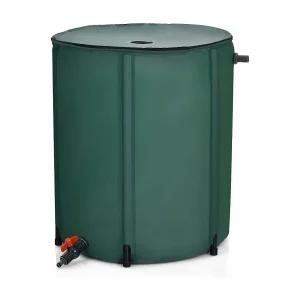 225 l regenton met overloopventiel, regenwaterton opvouwbaar, regenwatertank, pvc, regenvat, watervat, 60 x 60 x 80 cm 225 l regenton met overloopventiel, regenwaterton opvouwbaar, regenwatertank, pvc, regenvat, watervat, 60 x 60 x 80 cm