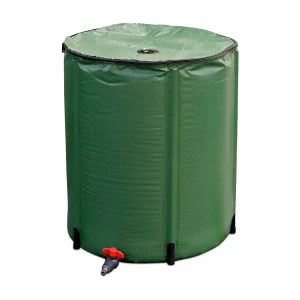 200 liter regenton met overloopventiel, opvouwbare regenwaterton, regenwatertank PVC, regenton waterreservoir, 60 x 60 x 70 cm 200 liter regenton met overloopventiel, opvouwbare regenwaterton, regenwatertank PVC, regenton waterreservoir, 60 x 60 x 70 cm